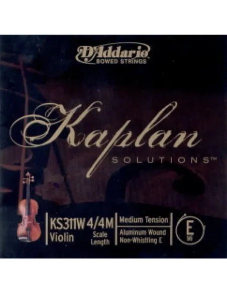 Cuerda 1ª Violín Kaplan Solutions KS-311W