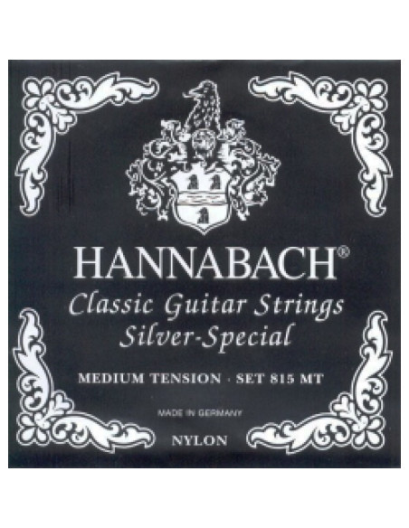 Cuerda 2 Hannabach Negra Clásica 8152-MT
