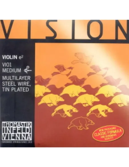 Cuerda 1ª Violín Thomastik Vision VI-01 1/4