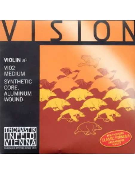Cuerda 2ª Violín Thomastik Vision VI-02 1/4