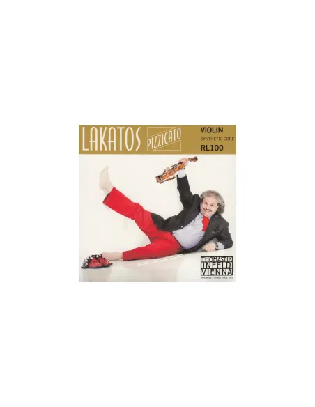 Cuerda 3º Violín Thomastik Lakatos Pizzicato RL-03