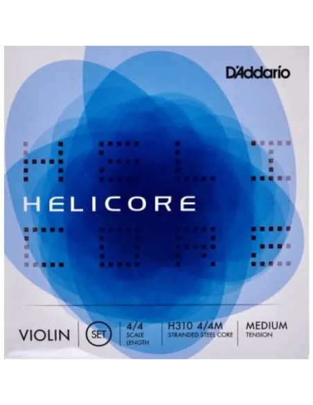 Juego Cuerdas Violín D'Addario Helicore H-310