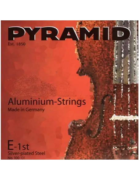 Cuerda 2ª Pyramid Aluminium Violín 4/4 100102