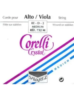 Cuerda 2ª Viola Corelli Crystal 732-M 2