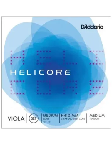 Juego Cuerdas Viola D'Addario Helicore H-410 LM