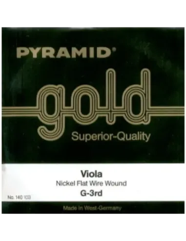 Cuerda 3ª Pyramid Gold Viola 140103