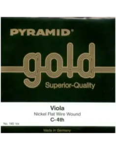 Cuerda 4ª Pyramid Gold Viola 140104 2