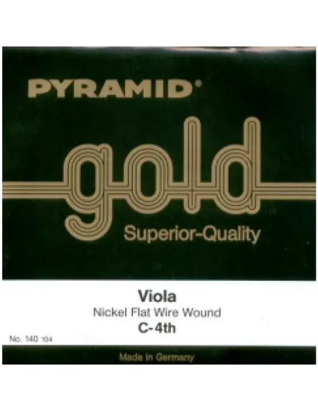 Cuerda 4ª Pyramid Gold Viola 140104