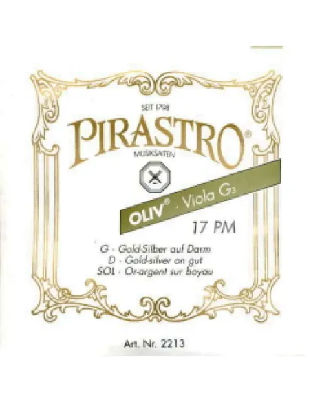 Cuerda 3ª Pirastro Viola Oliv 221341