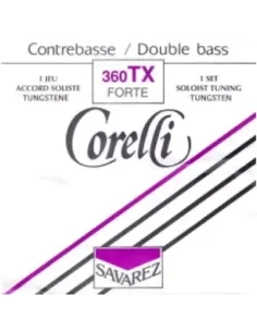 Juego Contrabajo Corelli 360-TX Tungsteno 2