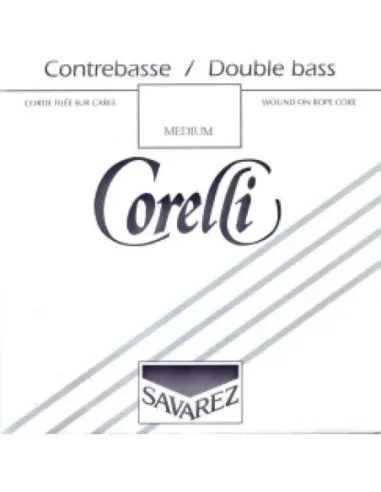 Cuerda 1ª Contrabajo Corelli 381-M Níquel