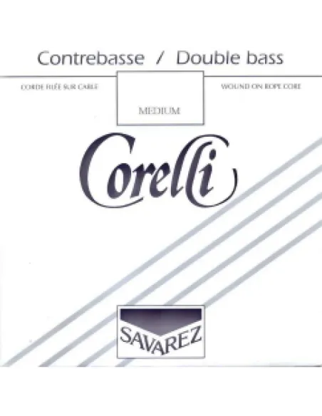 Cuerda 3ª Contrabajo Corelli 383-M Níquel