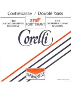 Juego Contrabajo Corelli 370-F Tungsteno 2