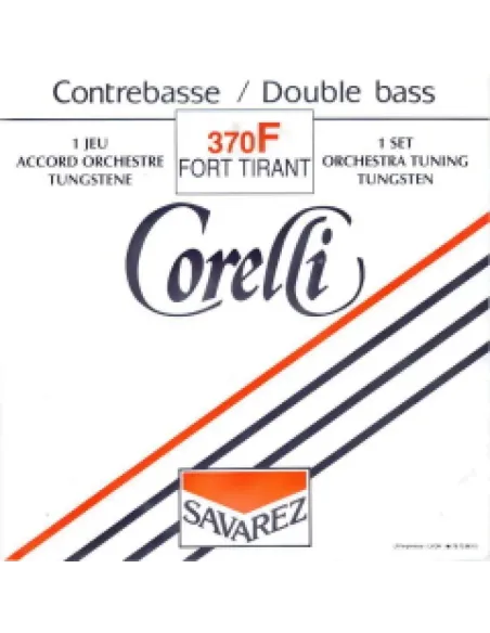 Juego Contrabajo Corelli 370-F Tungsteno