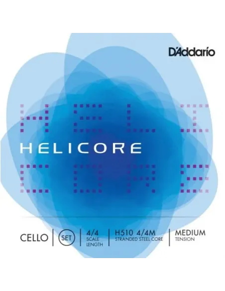 Juego Cuerdas Cello D'Addario Helicore H-510