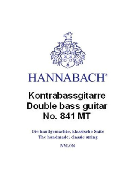 Juego Guitarra Contrabajo 4 Cuerdas Hannabach 841MT4S