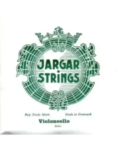 Cuerda 4ª Cello Jargar Verde Plata 2