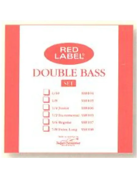 Cuerda 1ª Contrabajo Super-Sensitive Red Label 812