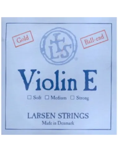 Cuerda 1ª Violín Larsen Oro Fuerte Bola