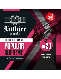 Juego Cuerdas Luthier 20 Clásica LU-20
