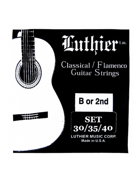 Cuerda 2 Luthier 30/35/40 Clásica LU-S2-30