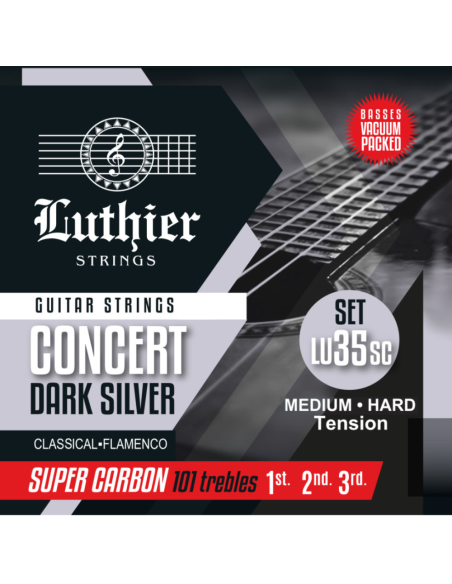 Juego Cuerdas Luthier 35 Super Carbon Clásica LU-35SC
