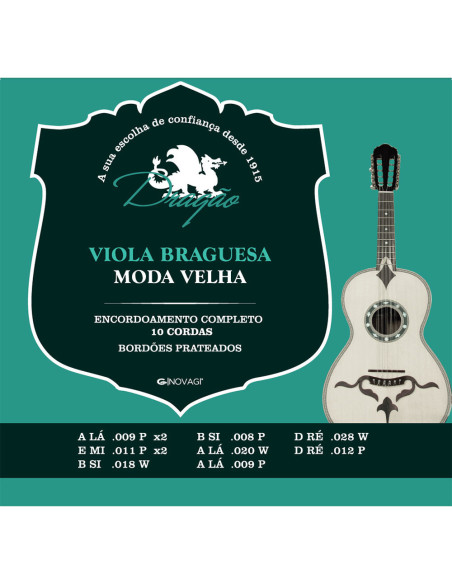 Juego Viola Braguesa Dragão 001