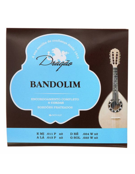 Juego Mandolina Portuguesa Dragão 019