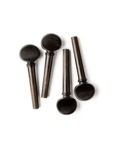 Juego 4 Clavijas Violín 3/4 Dunlop Herco HE-921 2