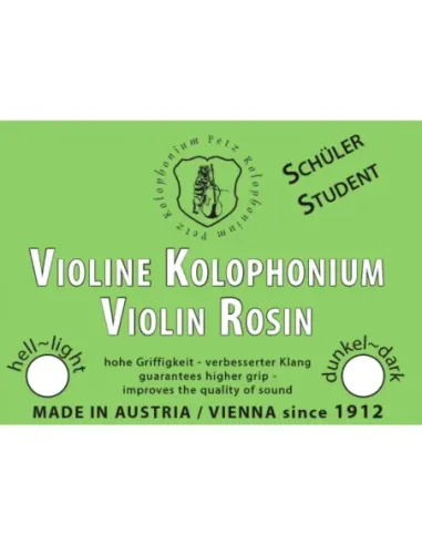 Resina Violín Petz 5363 Student Oscura