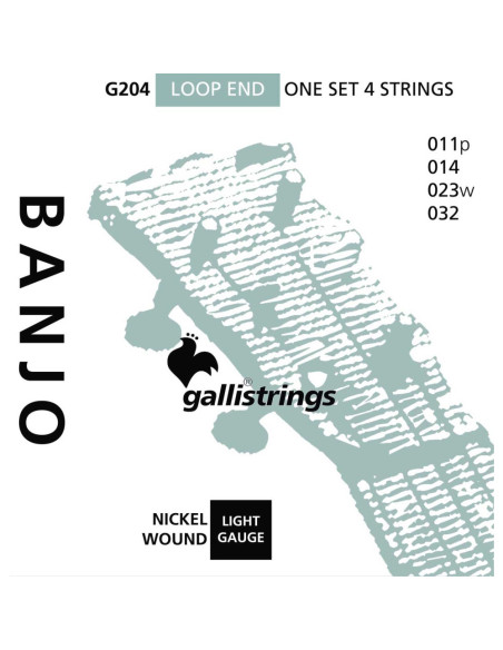 Juego Banjo Galli G-204