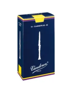 Caja 10 Cañas Clarinete Vandoren Tradicional 1 caja azul 2