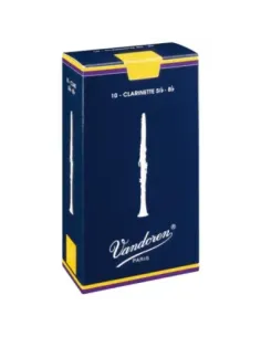 Caja 10 Cañas Clarinete Vandoren Tradicional 2 caja azul 2