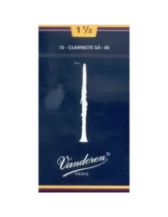 Caja 10 Cañas Clarinete Vandoren Tradicional 4 caja azul 2