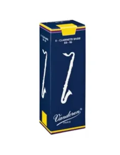 Caja 5 Cañas Clarinete Bajo Vandoren Tradicional 2 azul 2