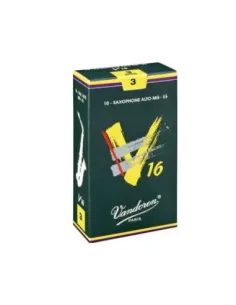 Caja 5 Cañas Saxo Tenor Vandoren V-16 3 caja verde oscuro 2