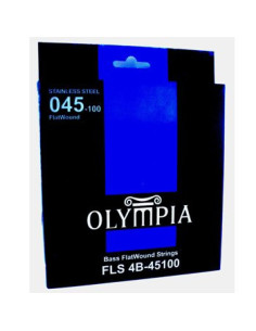 Juego Olympia Flatwound Bajo FLS (045-100)
