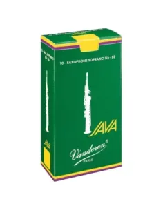 Caja 10 Cañas Saxo Soprano Vandoren Java 2 caja verde 2