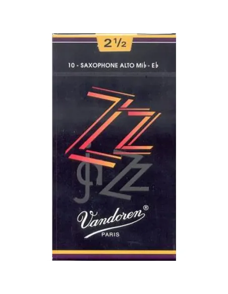Caja 10 Cañas Saxo Alto Vandoren ZZ 2 caja negra