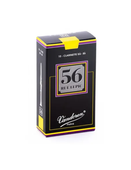 Caja 10 Cañas Clarinete Vandoren 56 rue Lepic 3½