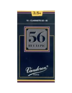Caja 10 Cañas Clarinete Vandoren 56 rue Lepic 3½+ 2