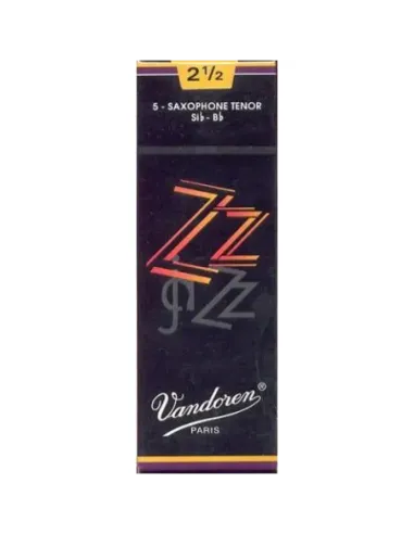Caja 5 Cañas Saxo Tenor Vandoren ZZ 2 caja negra
