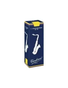 Caja 5 Cañas Saxo Tenor Vandoren Tradicional 1 caja azul 2