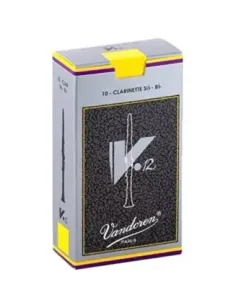 Caja 10 Cañas Clarinete Vandoren V-12 4 caja gris 2