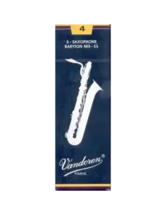 Caja 5 Cañas Saxo Barítono Vandoren Tradicional 4 azul 2