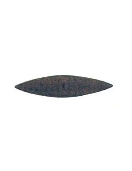 Pestaña Oboe Pisoni D-102  Ébano Convexa