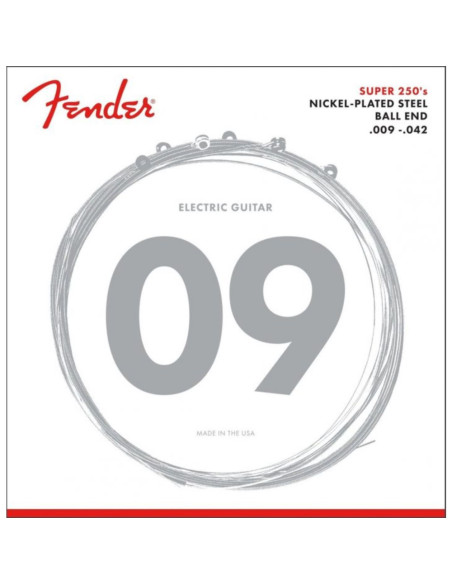 Juego Fender Eléctrica Super 250´s (009-042) 250-L