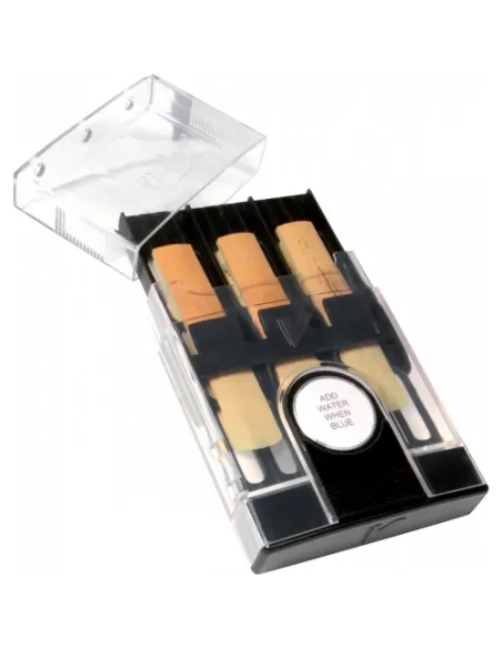 Guardacañas Clarinete y Saxo Vandoren HRC-10 para 6 cañas