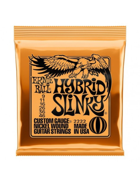 Juego Ernie Ball Eléctrica Slinky 2222 (09-46)