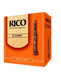 Caja 10 Cañas Clarinete Rico by D'Addario 1½ 2